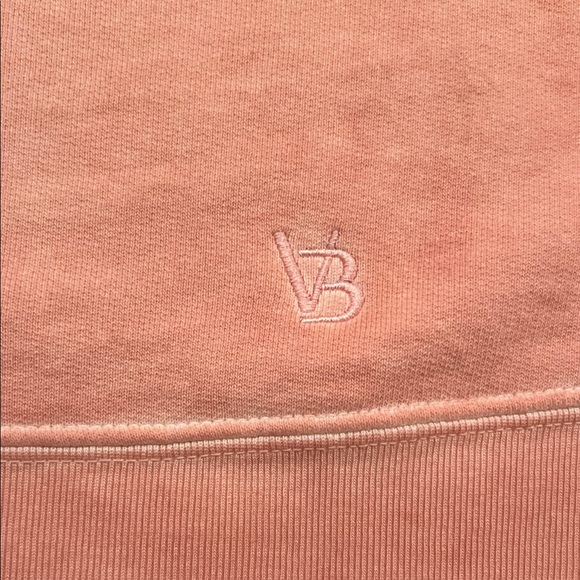 Veronica Beard Coral Pink Cozy Sweatshirt & Jogger Set XL - Picture 8 of 14